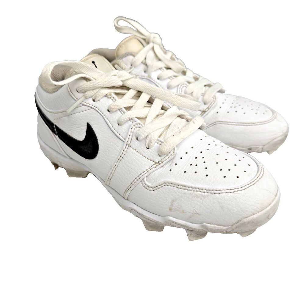 Jordan 1 Low HF6885-100 Big Kids Sports Baseball Cleats Size 5.5Y